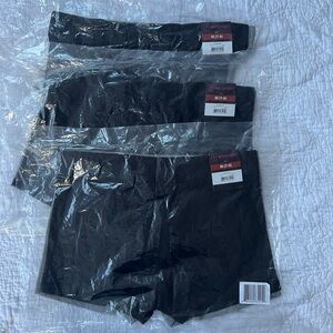 No Boundaries Black Boxer Briefs for Women